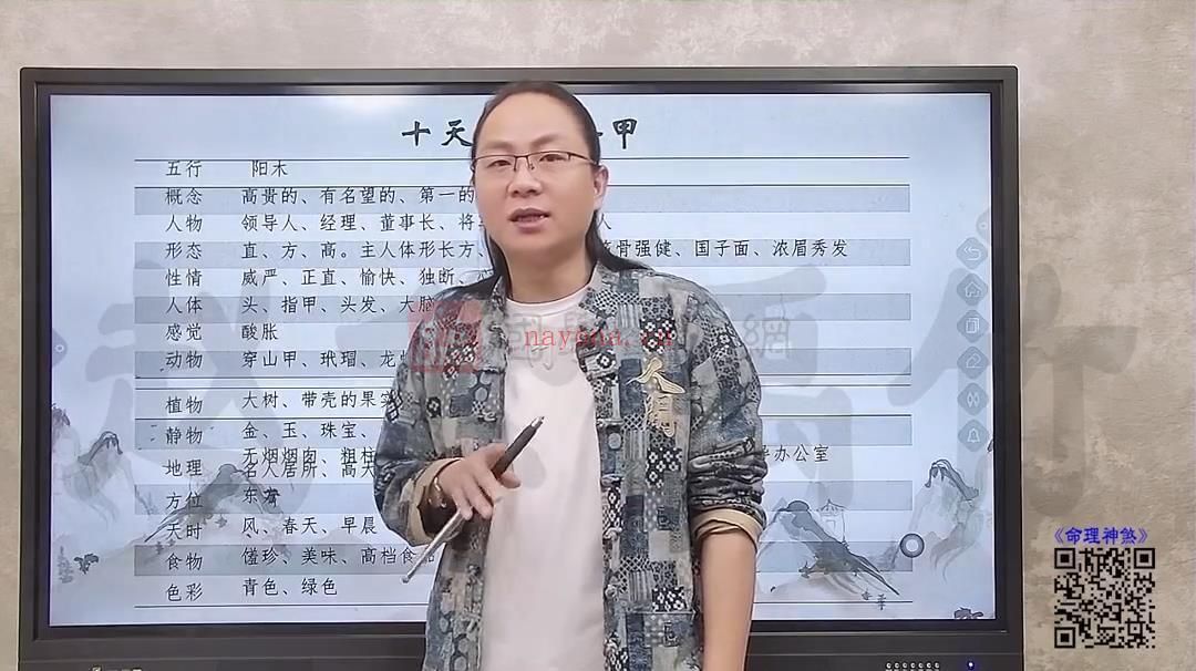 赵公禹竹《命理神煞》视频课程52集