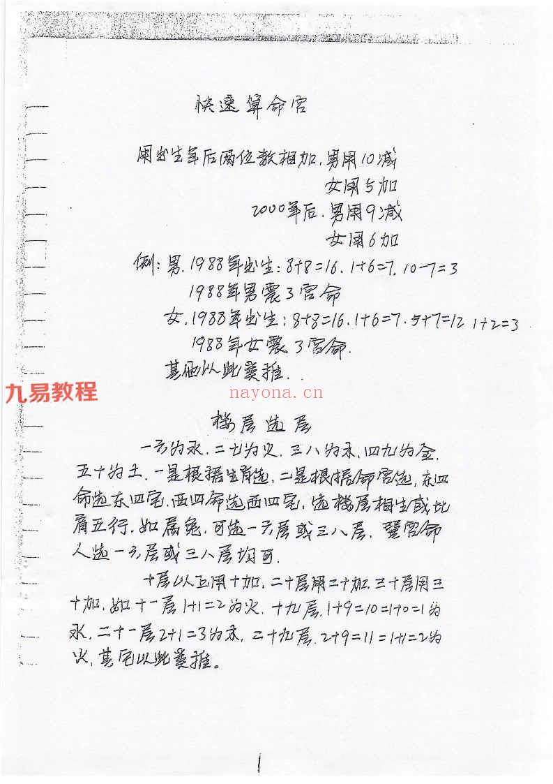 神运派绝密笔记 上海学习+阳宅风水解密.pdf 2册