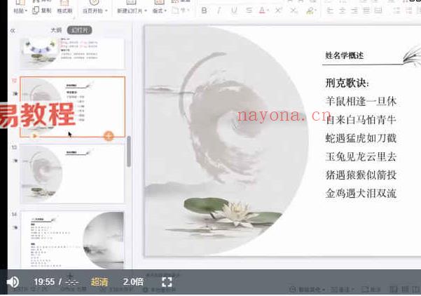 Anna--姓名学课程视频7集