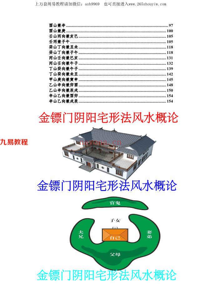 金镖门-老人参-《2022年金镖门阴阳宅形法风水概论（正文）》pdf 百度云