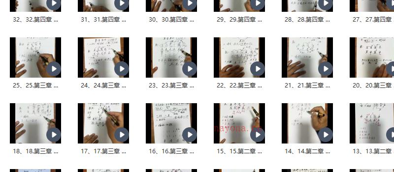 《易禅八字》全套课程120集视频 网盘