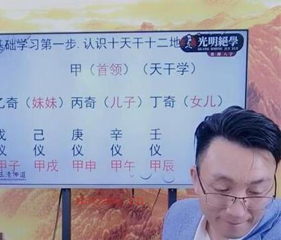 A675夏光明弟子德祥《八字通奇门悟透人生实战必杀技》视频2集合计3.5小时