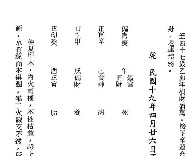 李居璋，现代八字实录