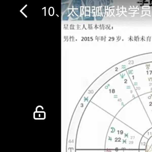 【阿K占星】占星进阶推运课19集