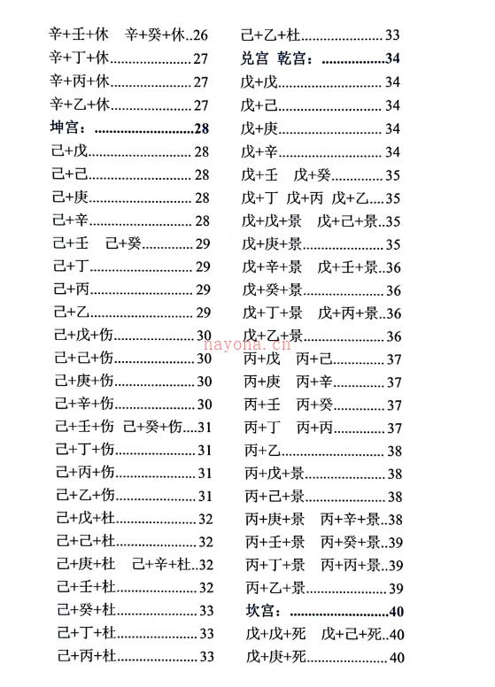 童坤元奇门组象与化解pdf98页网盘