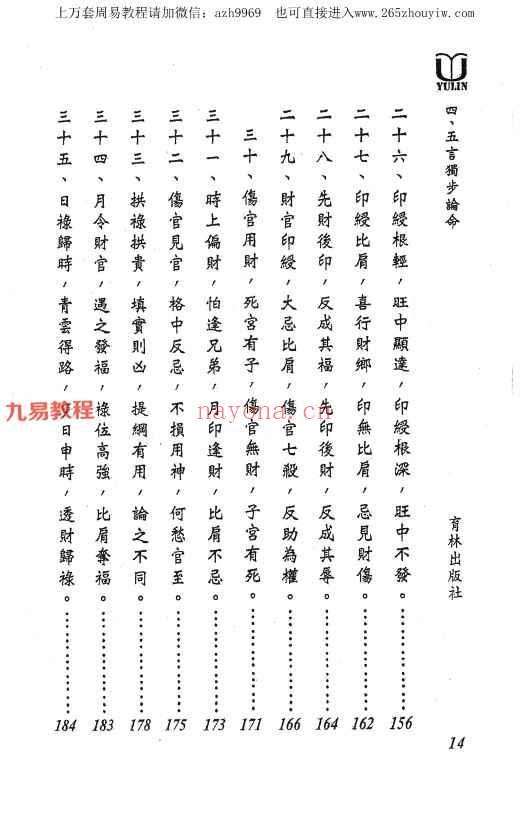 四·五言独步论命pdf  298P