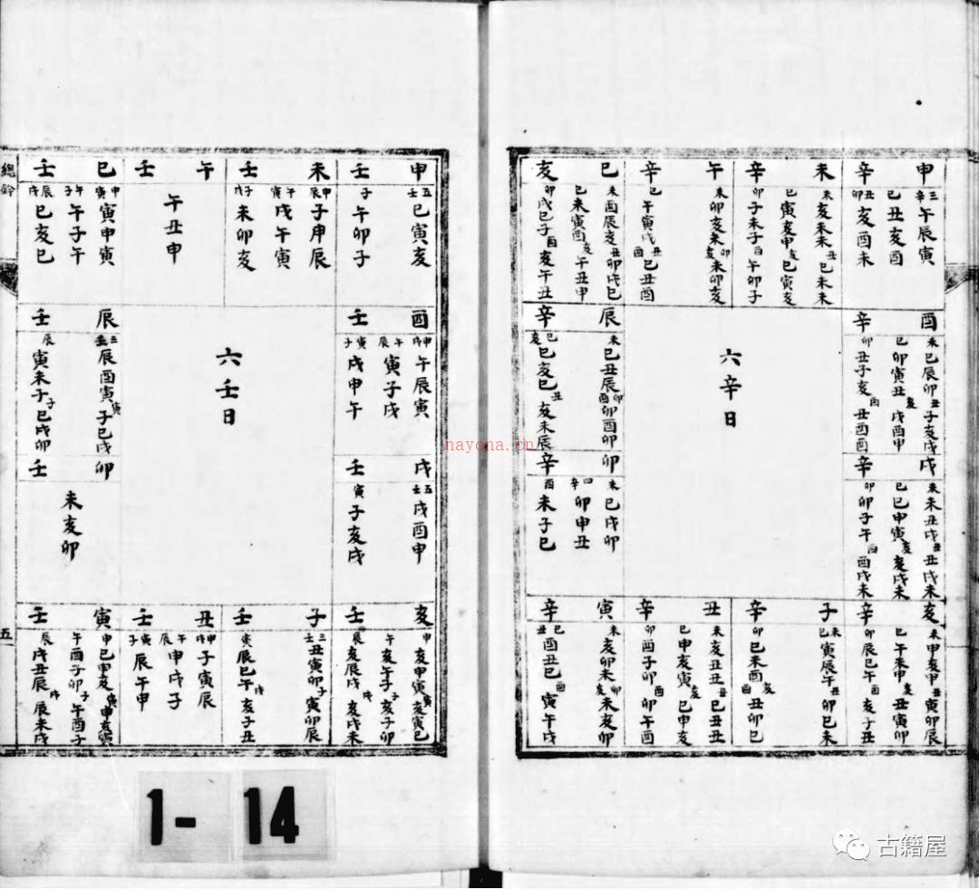 六壬合集古籍《六壬内学大全》