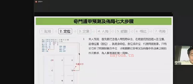 台湾翁子奇阴盘奇门全阶课程 视频10集+讲义 网盘