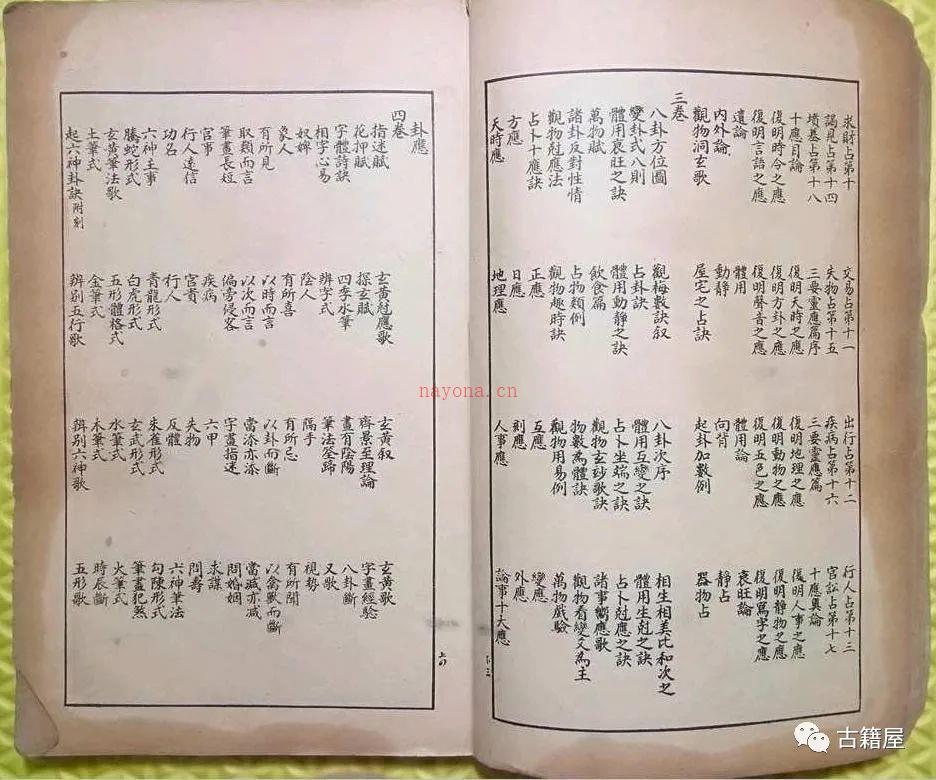 测字占术古籍《测字秘诀梅花易数》上海锦章书局印行