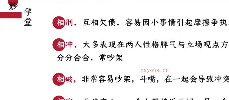 众妙学堂 尤尤《精通八字》21集高清视频网盘