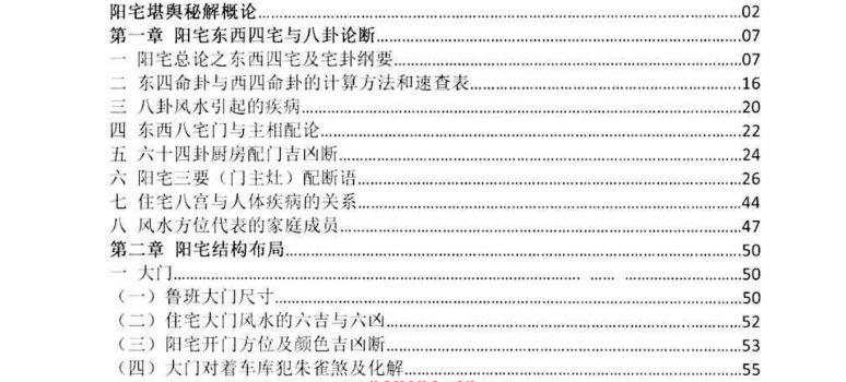 朱科顺朱氏阳宅堪舆秘解 PDF 293页 网盘