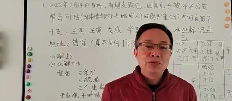 乾圣活坐标·真宗奇门预测运筹学 基础+中级+高级 视频35集 百度网盘分享 网盘