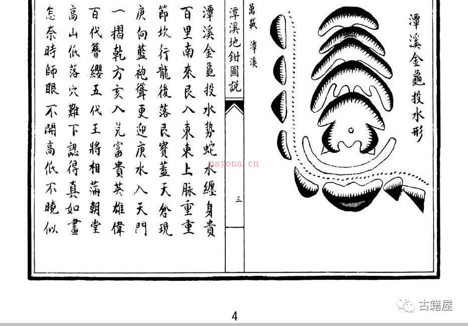 堪舆古籍《潭溪地钳图说》明抄本