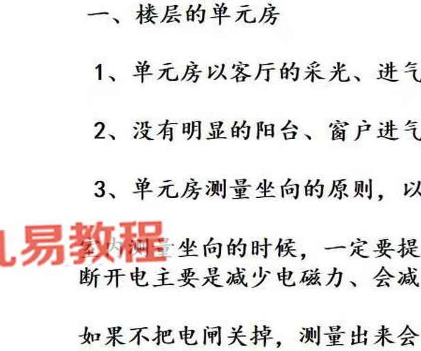 庄易第三期发的第二套高级阳宅内局布局风水催贵催财开好运视频＋彩色教材