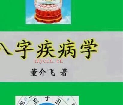 A710董介飞八字疾病学PDF电子书383页