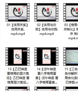煜晟 四柱高级实战班64集视频课程插图1