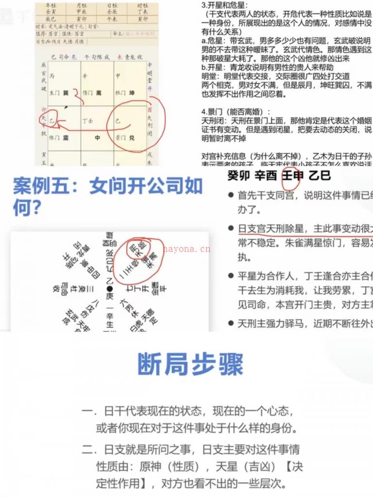 云起时 《飞宫小奇门》视频课程七集