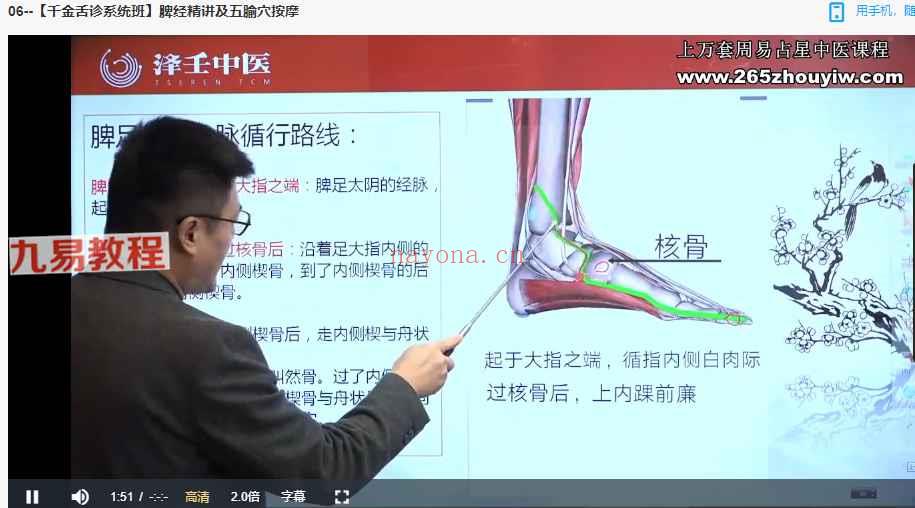 千金舌诊系统班视频22集