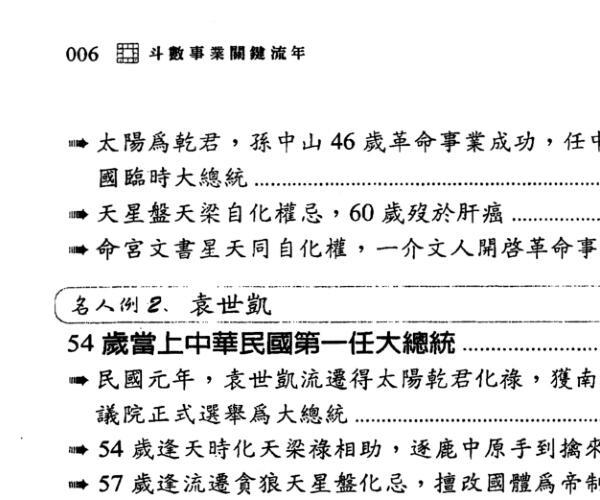 紫微斗数《斗数事业关键流年》