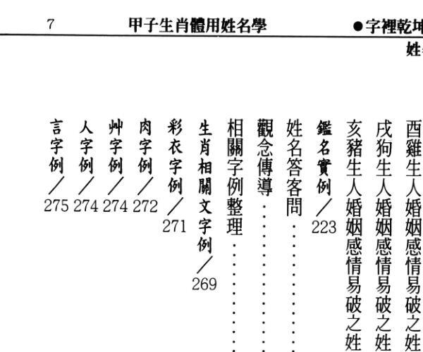 字里乾坤姓名密码（上下》