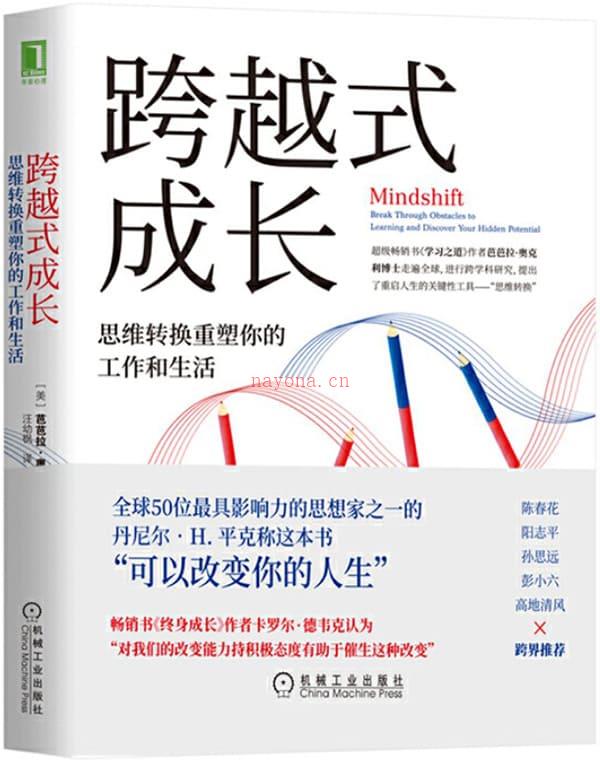 《跨越式成长：思维转换重塑你的工作和生活》封面图片