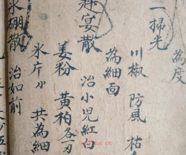 《丸散类编杂集》 (散 丸 丹)