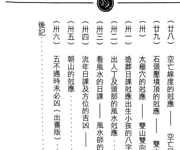 继大师《择日风水克应》 (风水大师揭秘择日秘诀)