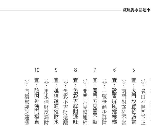 巨天中《藏风得水鸿运来-商务实用篇》324页