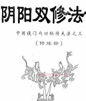 (阴阳双修法诀(修炼部)]1.手抄本插图