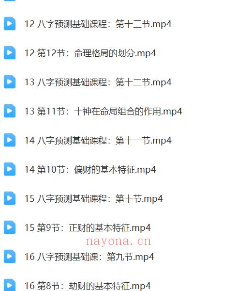中华八卦魂 易学主任 八字预测 初级班24集+中级班24集 零基础入门到全面掌握八字预测