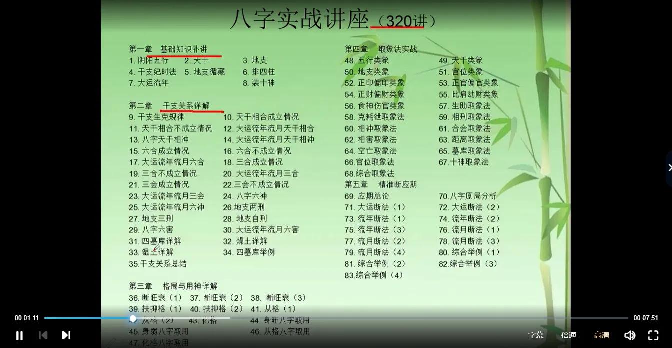 图片[6]_张伟光道家八字实战课程（320讲视频）_易经玄学资料网