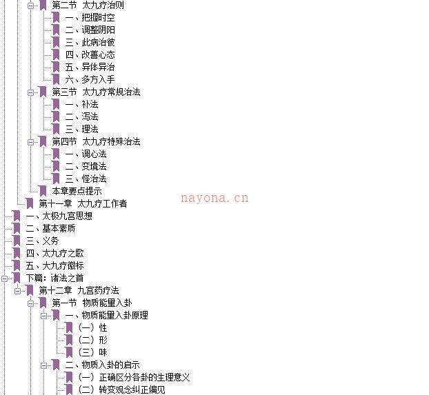 《太极九宫治疗学》