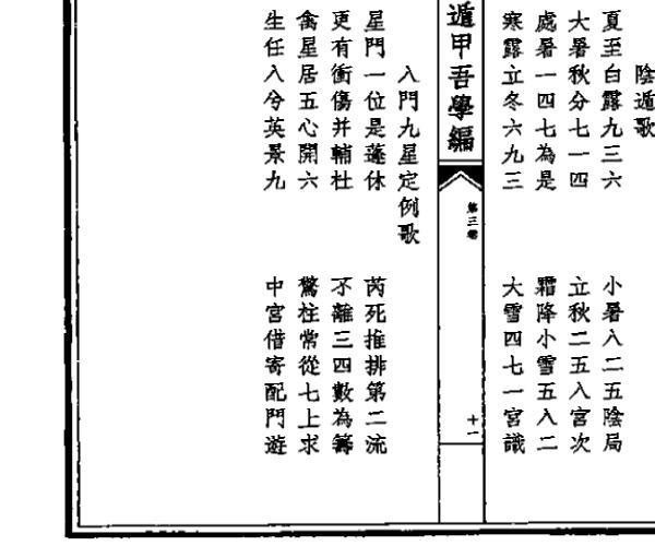 遁甲吾学编 (遁甲吾学编是什么书)