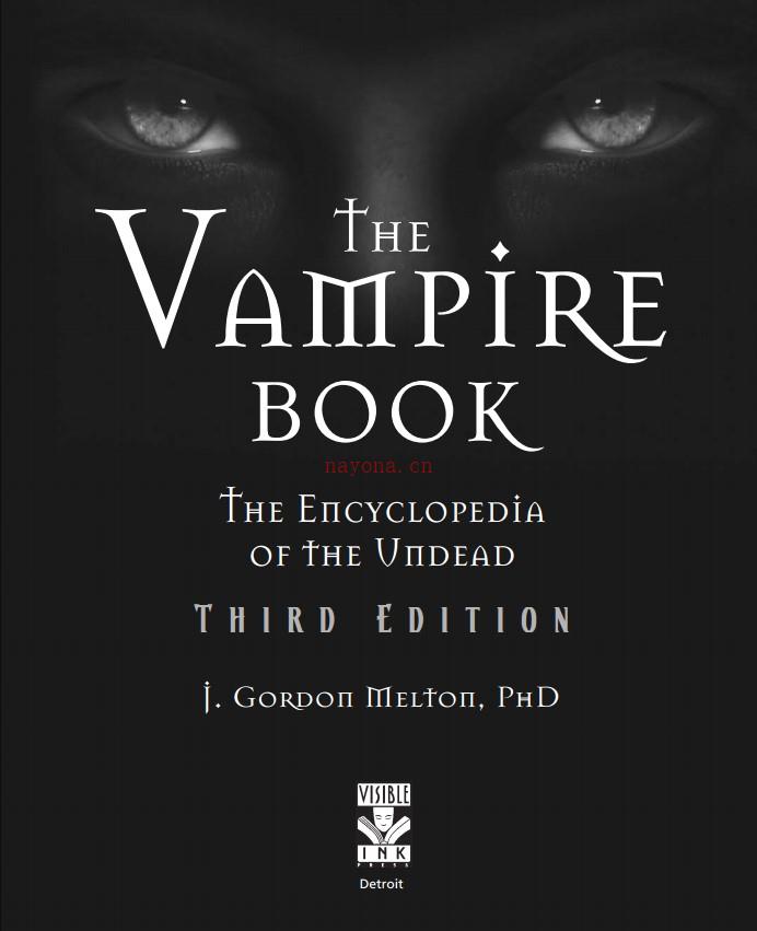 《The Vampire Book The Encyclopedia of the Undead》