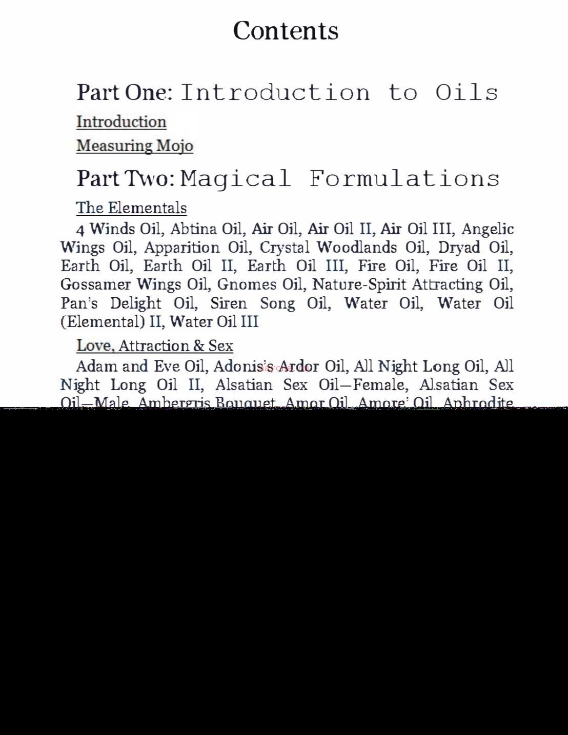 《llewellyn\'s complete formulary of magical oils 卢埃林的魔法油大全》