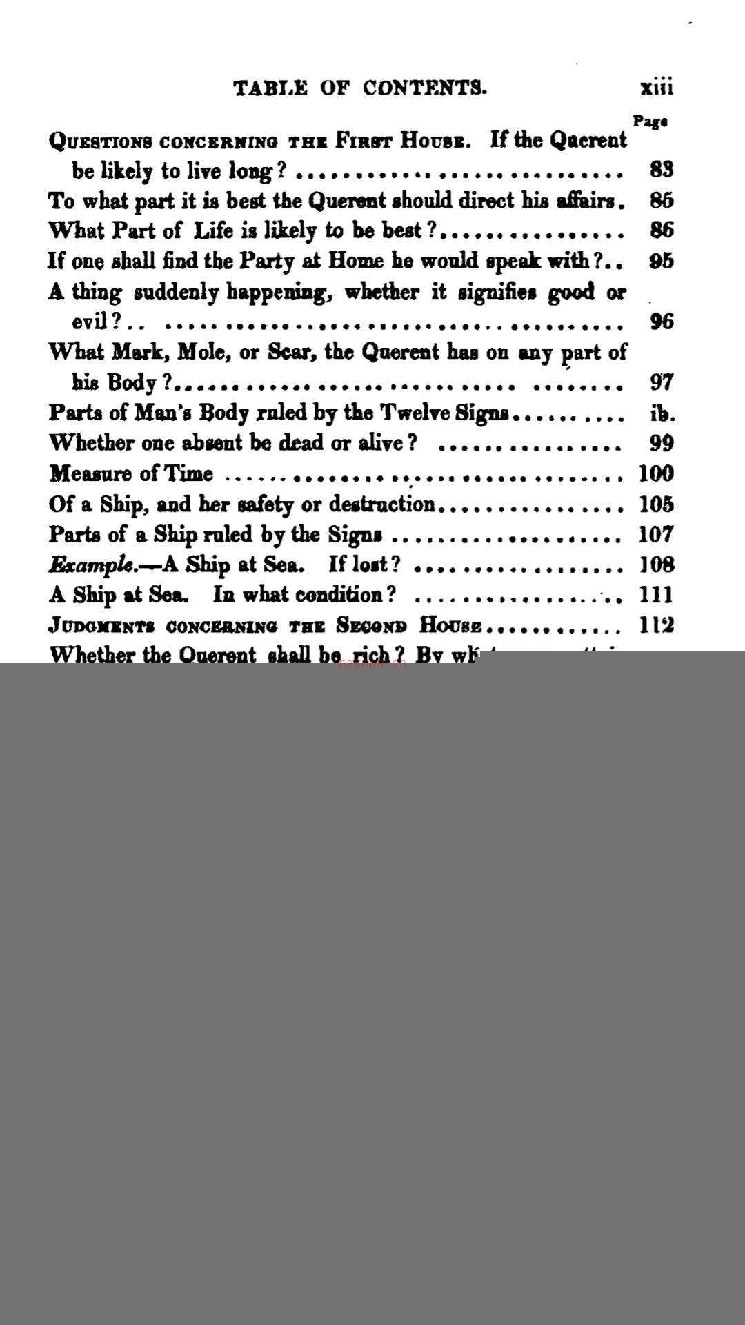 《An introsrcction to astrology, rules for the practice of horary astrology》