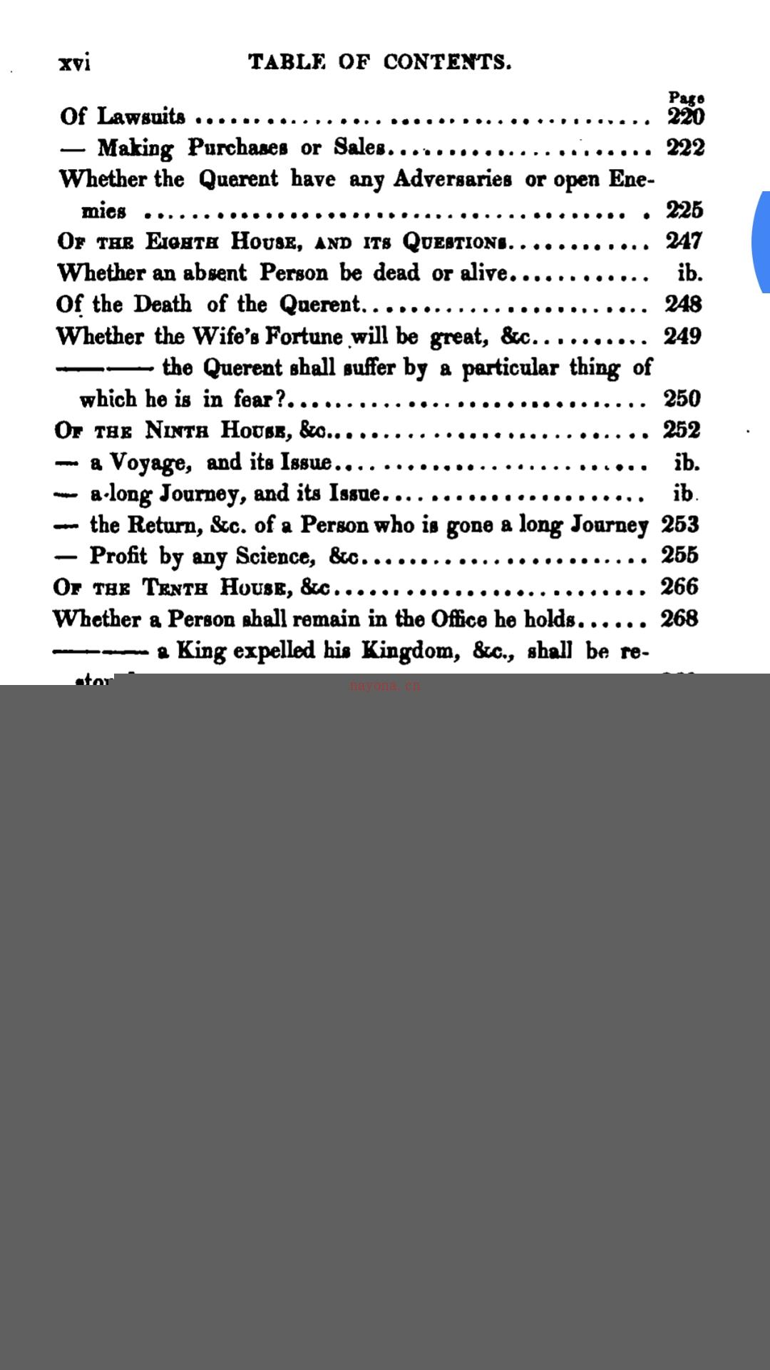 《An introduction to astrology, rules for the practice of horary astrology》