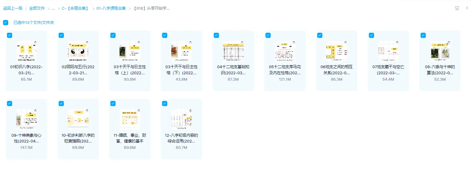 图片[1]_玄学少女鱼小姐张瑜-从零开始学八字视频课程（视频13集）_易经玄学资料网