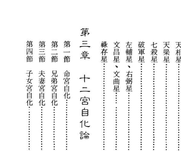 飞星山人《十八飞星紫微斗数秘仪》