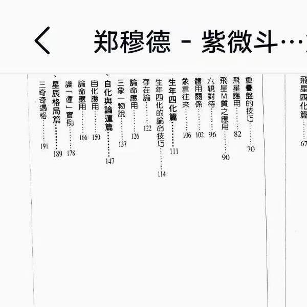 郑穆德 紫薇斗数 面相学 合集