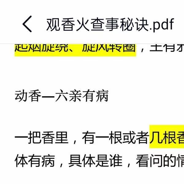 沐真 看香断事 观香火查事秘诀79页