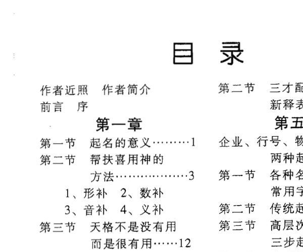 向梦孙《十格起名法大全》198页双面