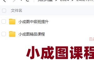 小成图全套 小成图中级班提升+小成图精品课程插图