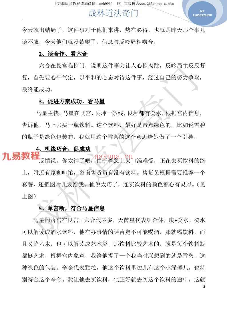 苗成林奇门案例pdf 107页