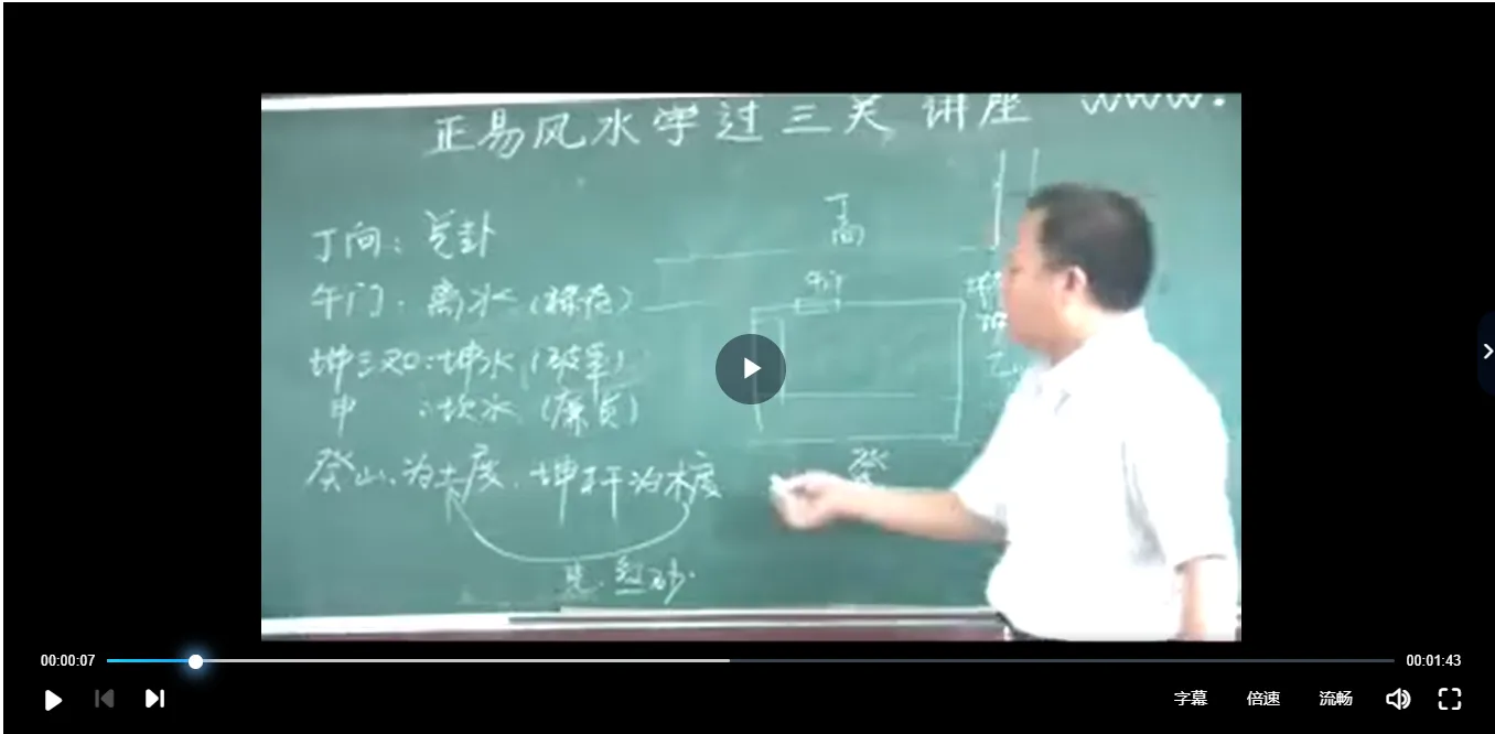 图片[1]_赵若清-阳宅风水案例（视频2集）_易经玄学资料网