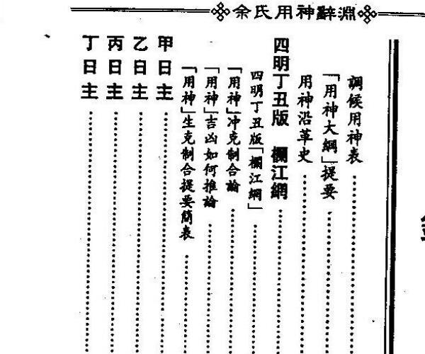 梁湘润-佘氏用神辞渊