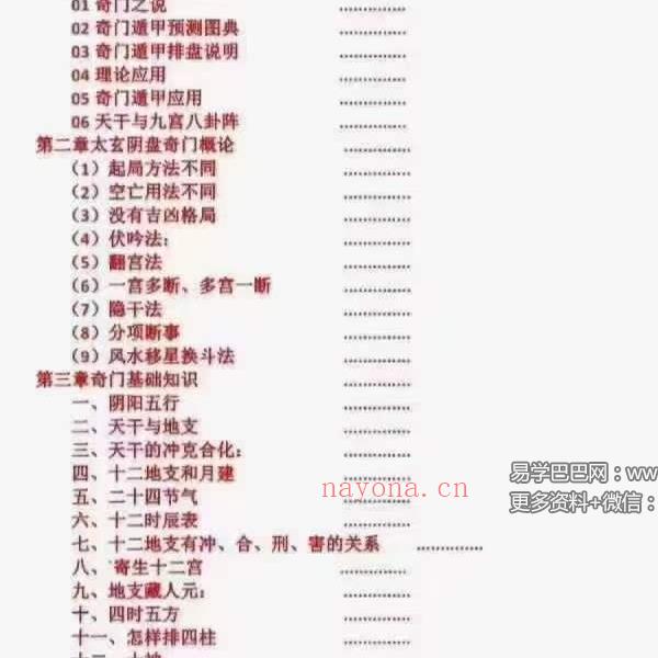 道家太玄阴盘奇门 266页-易学巴巴国学学习网-专业易学课程下载网站