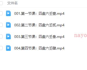 四盘六壬4集视频课程插图