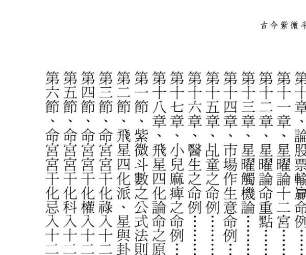 陈永瑜《古今紫微斗数乾坤》 (陈永利 紫薇)