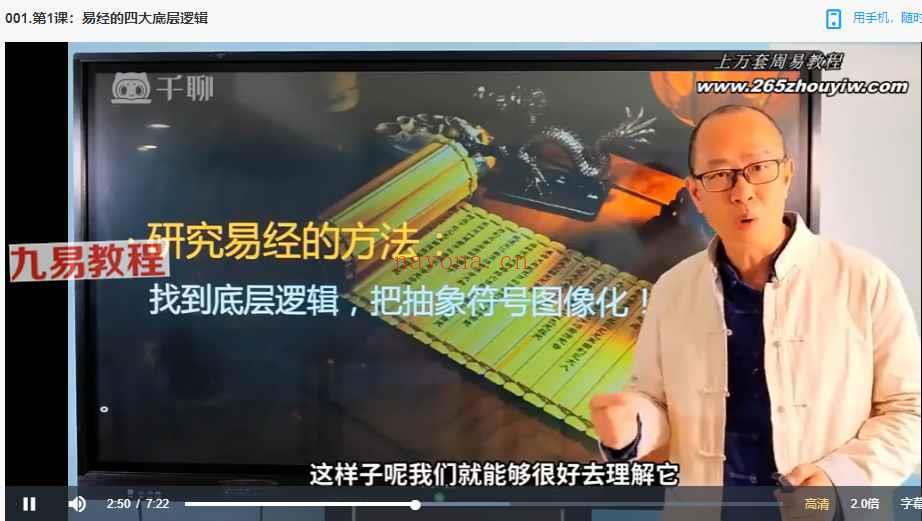 张海洋 重新发现易经的逻辑视频32集